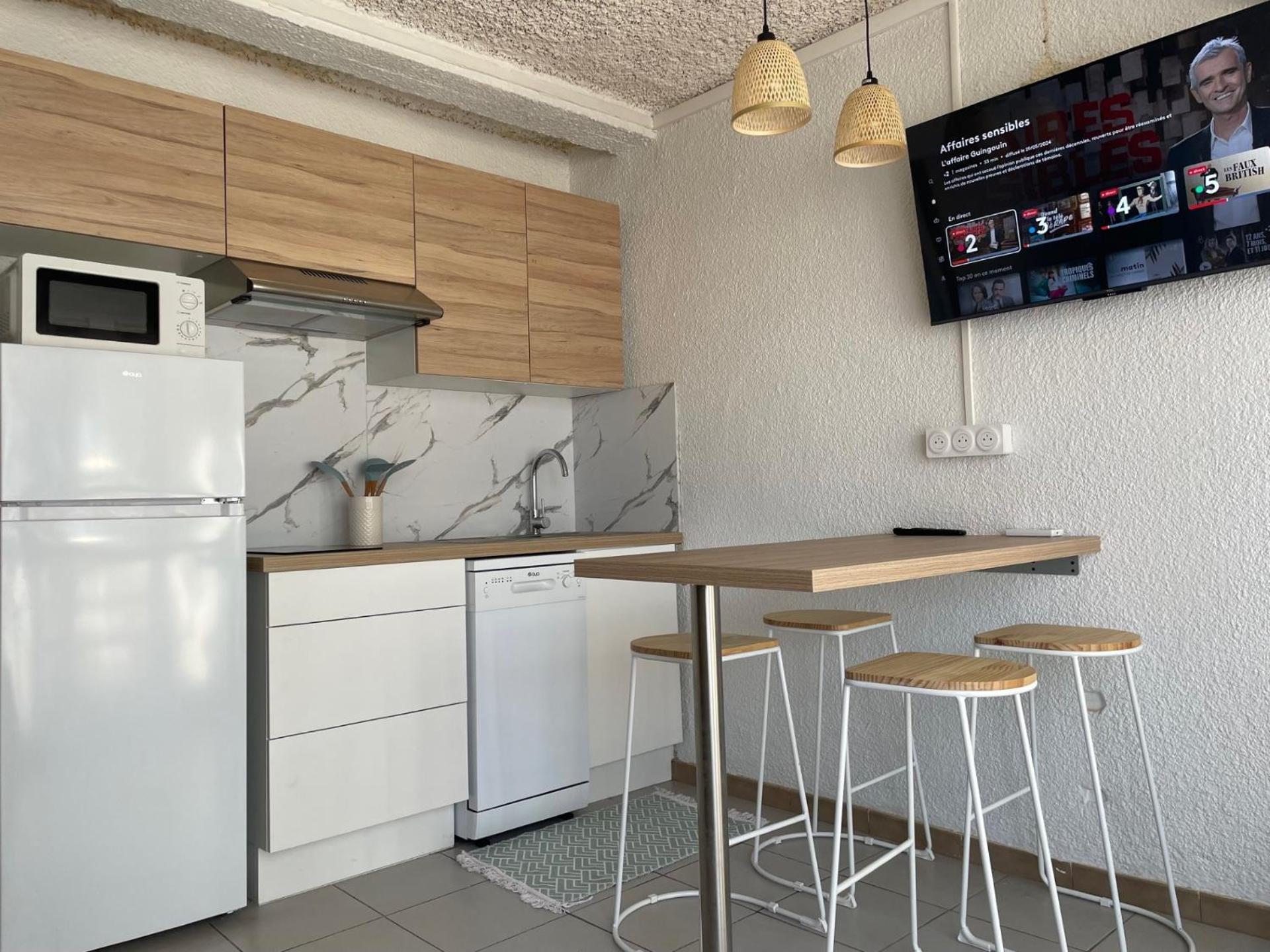 Studio Cosy A 300M De La Mer, Face Aux Festivals, Derriere La Night Life Ле-Баркарес Екстер'єр фото